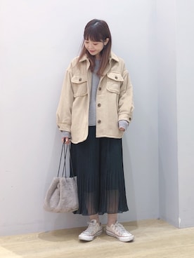 ぐちょめさん(レディース・157cm)の冬コーディネート