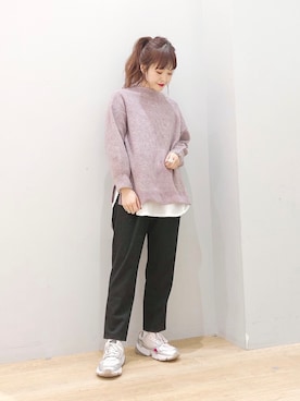 ぐちょめさん（レディース・157cm）の冬コーディネート