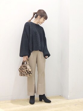 ぐちょめさん(レディース・157cm)の冬コーディネート