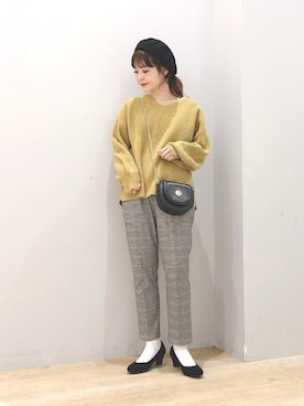 ぐちょめさん（レディース・157cm）の冬コーディネート