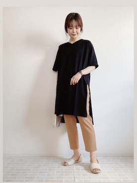 ぐちょめさん（レディース・157cm）の春コーディネート