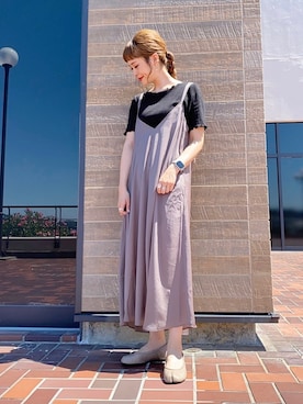 「足袋バレエ」｜ぐちょめさん（レディース・157cm）の夏コーディネート