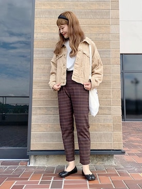 「足袋バレエ」｜ぐちょめさん（レディース・157cm）の秋コーディネート