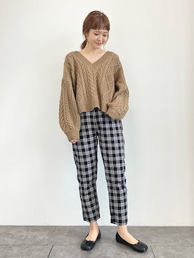 ぐちょめさん（レディース・157cm）の秋コーディネート