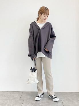 ぐちょめさん（レディース・157cm）の冬コーディネート