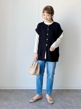 ぐちょめさん（レディース・157cm）の冬コーディネート