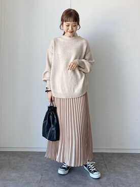 ぐちょめさん（レディース・157cm）の春コーディネート