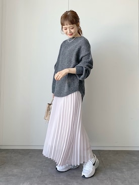 ぐちょめさん（レディース・157cm）の春コーディネート