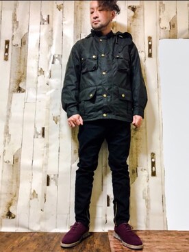 「CPCM（シーピーシーエム）のアイテム（その他アウター）」を使った、sntn_tom3さん（メンズ・165cm）の冬コーディネート