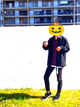 「wearhalloween2017」｜「アイテム（ブルゾン）」を使った、Ryoutaさん（メンズ・171cm）の秋コーディネート