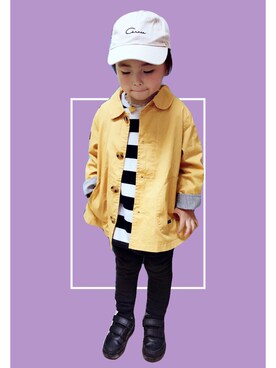 クモ想☁️さんの（ZARA KIDS）を使ったコーディネート