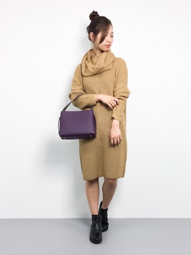 KIIさん（レディース・160cm）の冬コーディネート