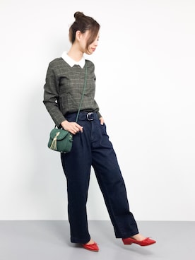 KIIさん(レディース・160cm)の冬コーディネート