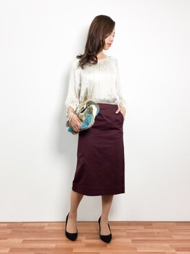 KIIさん（レディース・160cm）の冬コーディネート