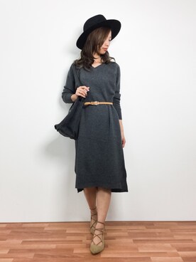 KIIさん(レディース・160cm)の冬コーディネート