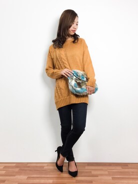 KIIさん（レディース・160cm）の冬コーディネート