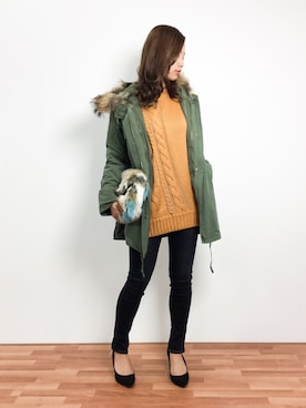 KIIさん（レディース・160cm）の冬コーディネート