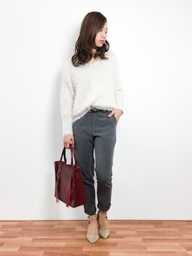 KIIさん(レディース・160cm)の冬コーディネート