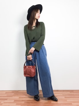 KIIさん（レディース・160cm）の冬コーディネート