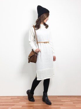 KIIさん（レディース・160cm）の冬コーディネート