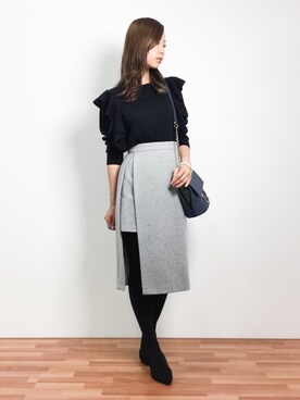 KIIさん（レディース・160cm）の冬コーディネート