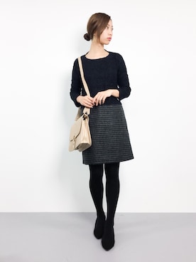 KIIさん（レディース・160cm）の冬コーディネート