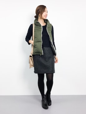 KIIさん（レディース・160cm）の冬コーディネート