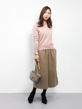 KIIさん（レディース・160cm）の冬コーディネート