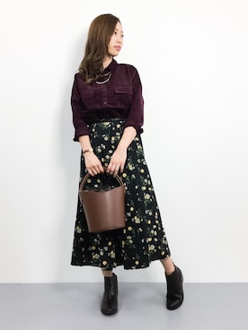 KIIさん（レディース・160cm）の冬コーディネート