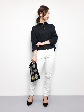 「ANATHA（アナータ）のアイテム」を使った、KIIさん（レディース・160cm）の冬コーディネート