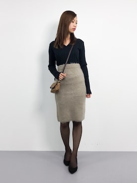 KIIさん（レディース・160cm）の冬コーディネート