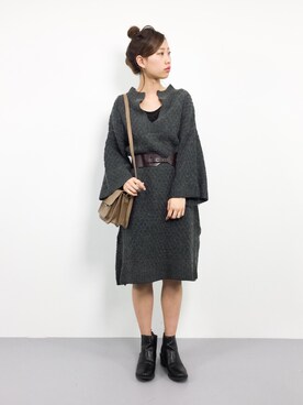 KIIさん(レディース・160cm)の冬コーディネート