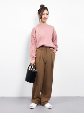 KIIさん（レディース・160cm）の冬コーディネート