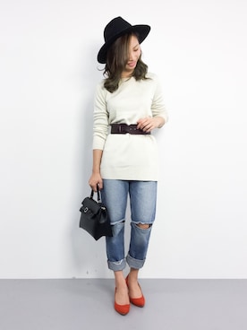 KIIさん(レディース・160cm)の冬コーディネート