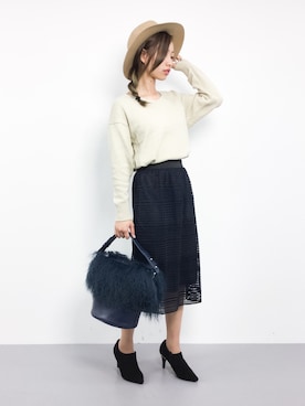 KIIさん（レディース・160cm）の冬コーディネート