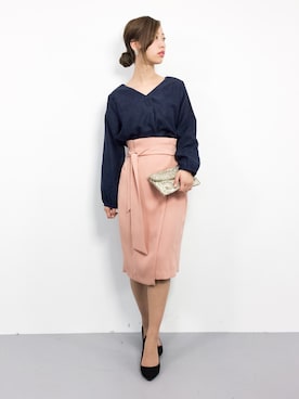 「rps（アールピーエス）のアイテム（その他トップス）」を使った、KIIさん（レディース・160cm）の冬コーディネート