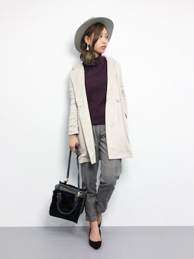 KIIさん（レディース・160cm）の冬コーディネート