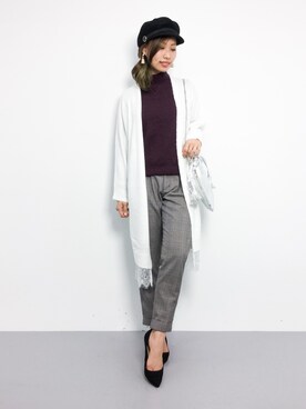 KIIさん(レディース・160cm)の冬コーディネート