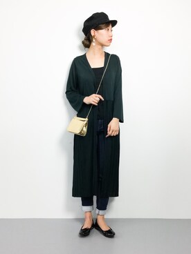 「Luz Llena (NEY)（ラズレナニー）のアイテム（トップス）」を使った、KIIさん（レディース・160cm）の冬コーディネート