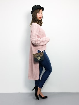 KIIさん（レディース・160cm）の冬コーディネート