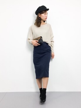 KIIさん(レディース・160cm)の冬コーディネート