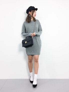 KIIさん（レディース・160cm）の冬コーディネート