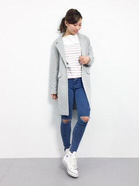 KIIさん(レディース・160cm)の冬コーディネート