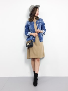 KIIさん（レディース・160cm）の冬コーディネート