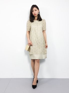 「La TOTALITE（ラトータリテ）のアイテム」を使った、KIIさん（レディース・160cm）の春コーディネート