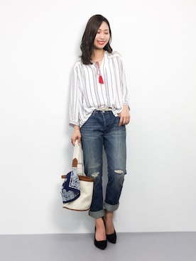 KIIさん(レディース・160cm)の春コーディネート