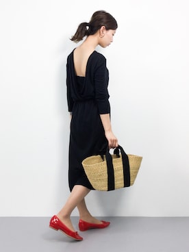 「sabena（サベナ）のアイテム」を使った、KIIさん（レディース・160cm）の春コーディネート