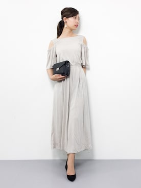 「アイテム（つなぎ/オールインワン、ベージュ系）」を使った、KIIさん（レディース・160cm）の春コーディネート