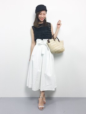 KIIさん（レディース・160cm）の夏コーディネート