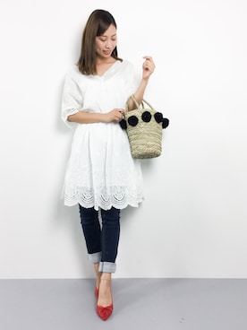 KIIさん（レディース・160cm）の夏コーディネート